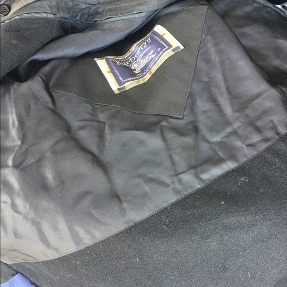 VINTAGE MENS BURBERRYS TRENCH COAT W/ WOOL LINING - Picture 10 of 15